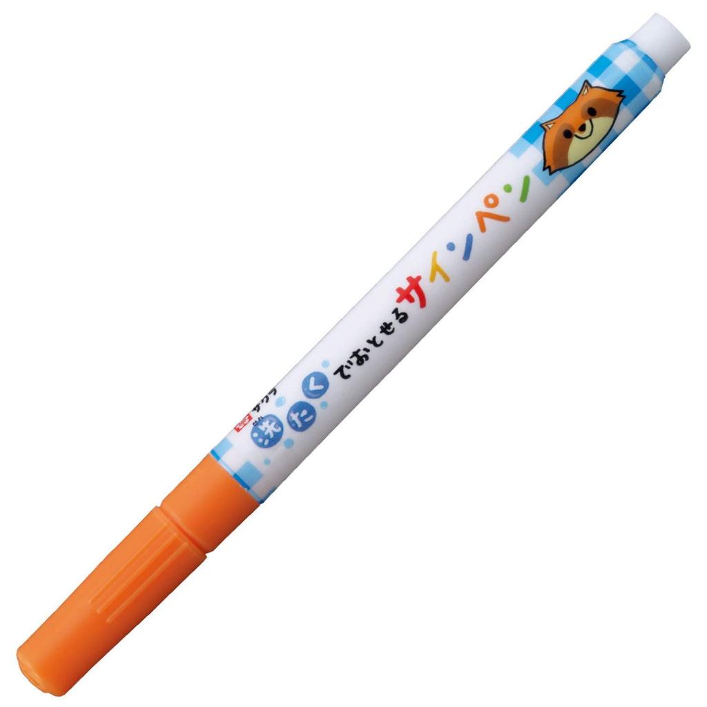 Sakura Craypas Washable Sign 10 Pen, Orange, Pens, MK-S10P#5