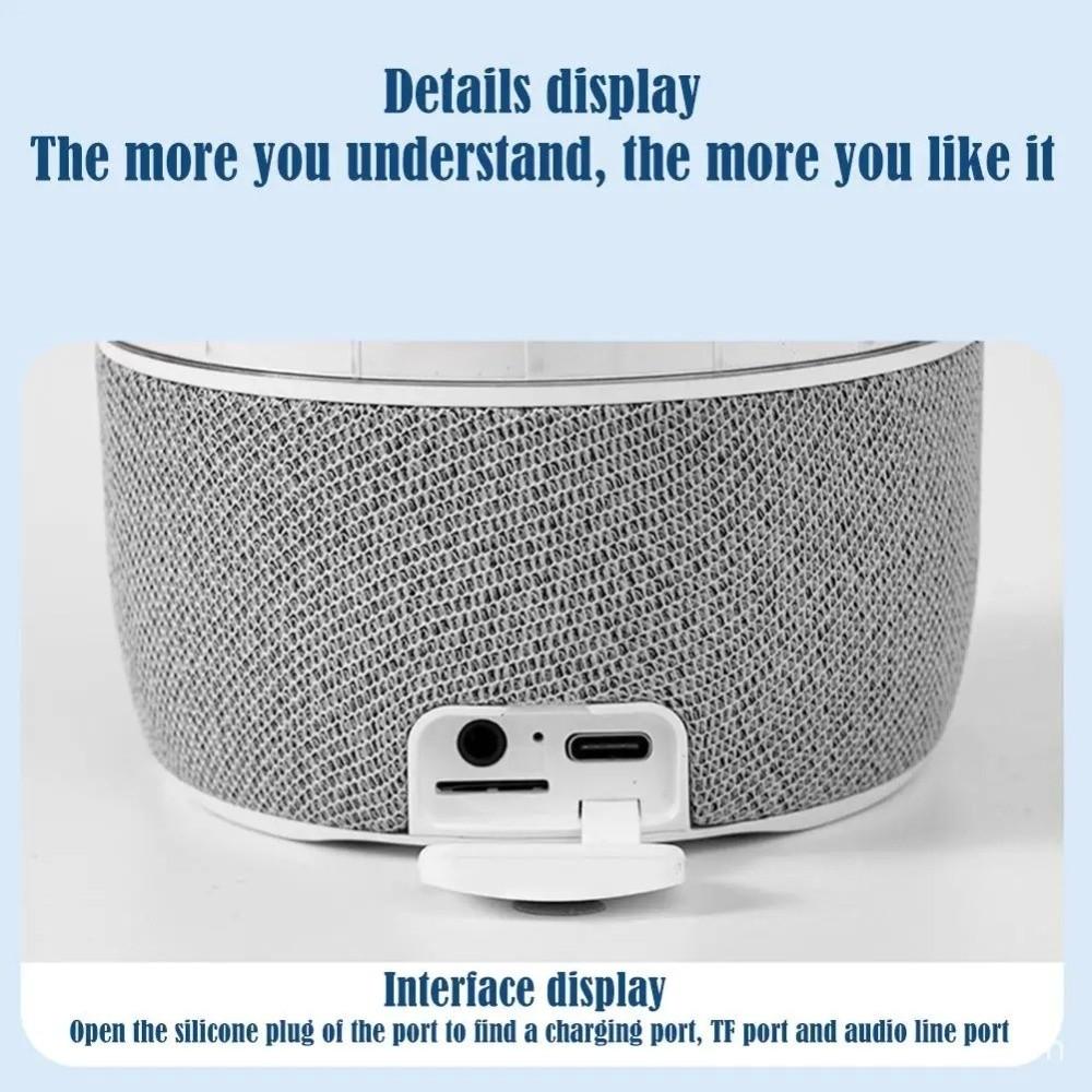 Colorful Jellyfish Lamp Rainbow Light Mini Jellyfish Speaker Portable Bluetooth Speaker