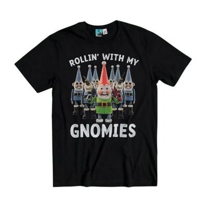 Wallace & Gromit: Vengeance Most Fowl Unisex Adult Rollin With My Gnomies T-Shirt