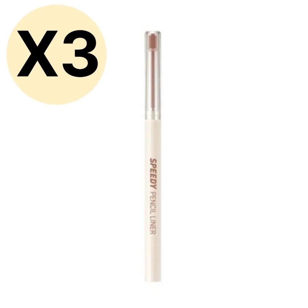 Peripera Speedy Long-Lasting Pencil Liner 05 N-Tone Rosy x3