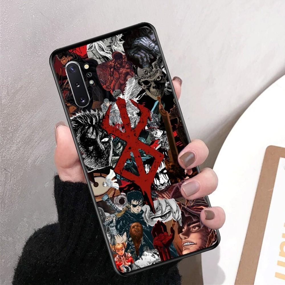 Berserk Comics Anime Phone Case For Samsung Note 8 9 10 20 pro plus lite M 10 11 20 30 21 31 51 A 21 22 42 02 03