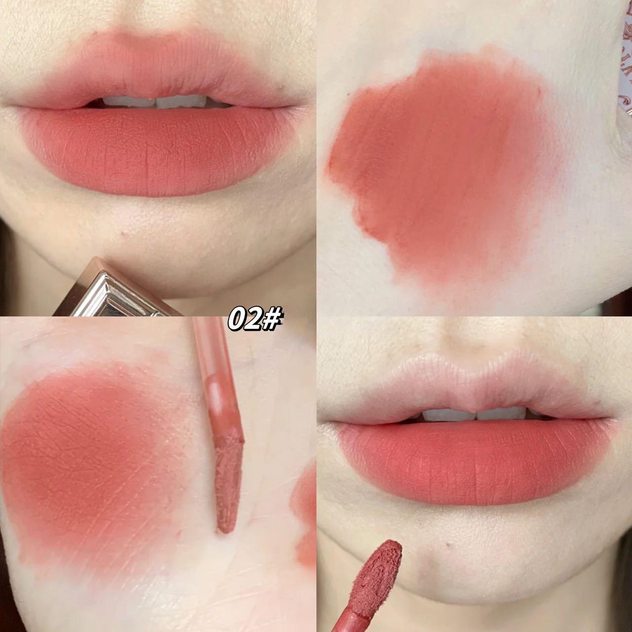 

Новый шоколадный магазин Cloud Lip Glaze Velvet Matte Matte Lipstick Lip Cream