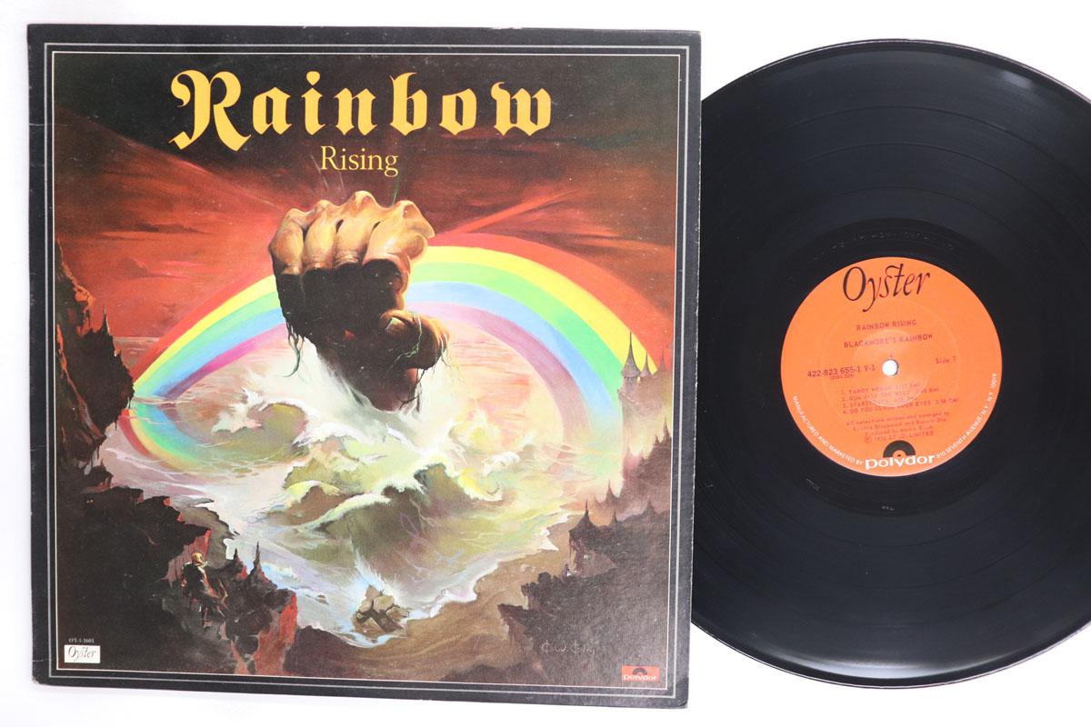 LP Record RAINBOW Rainbow Rising 4228236551Y1 Oyster US Rock Used