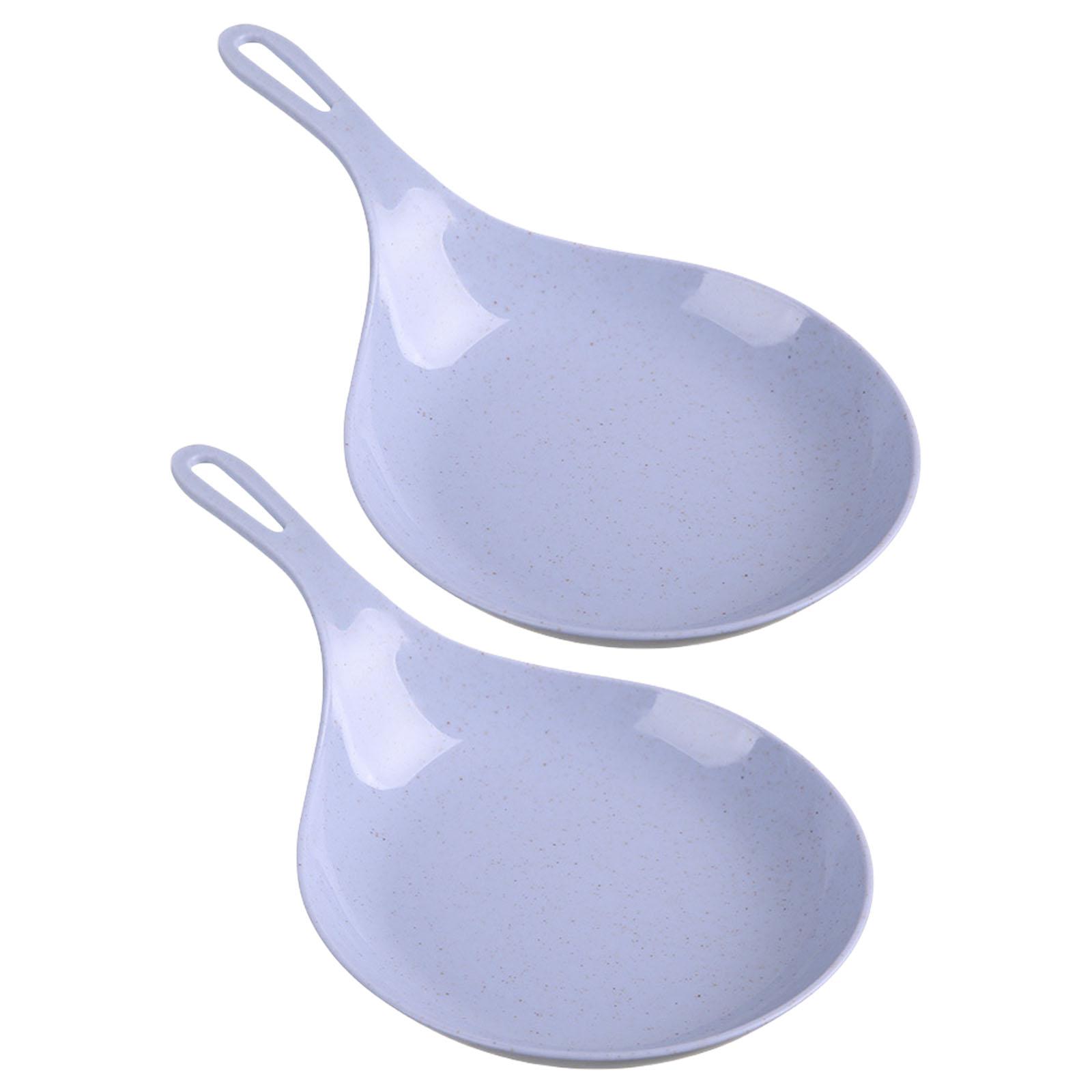 

2 шт. Ручная тарелка с ручкой Тарелка для закусок из жареной курицы Фруктовый десерт Блюдо для торта Большой лоток-ложка Тарелки для закусок 5