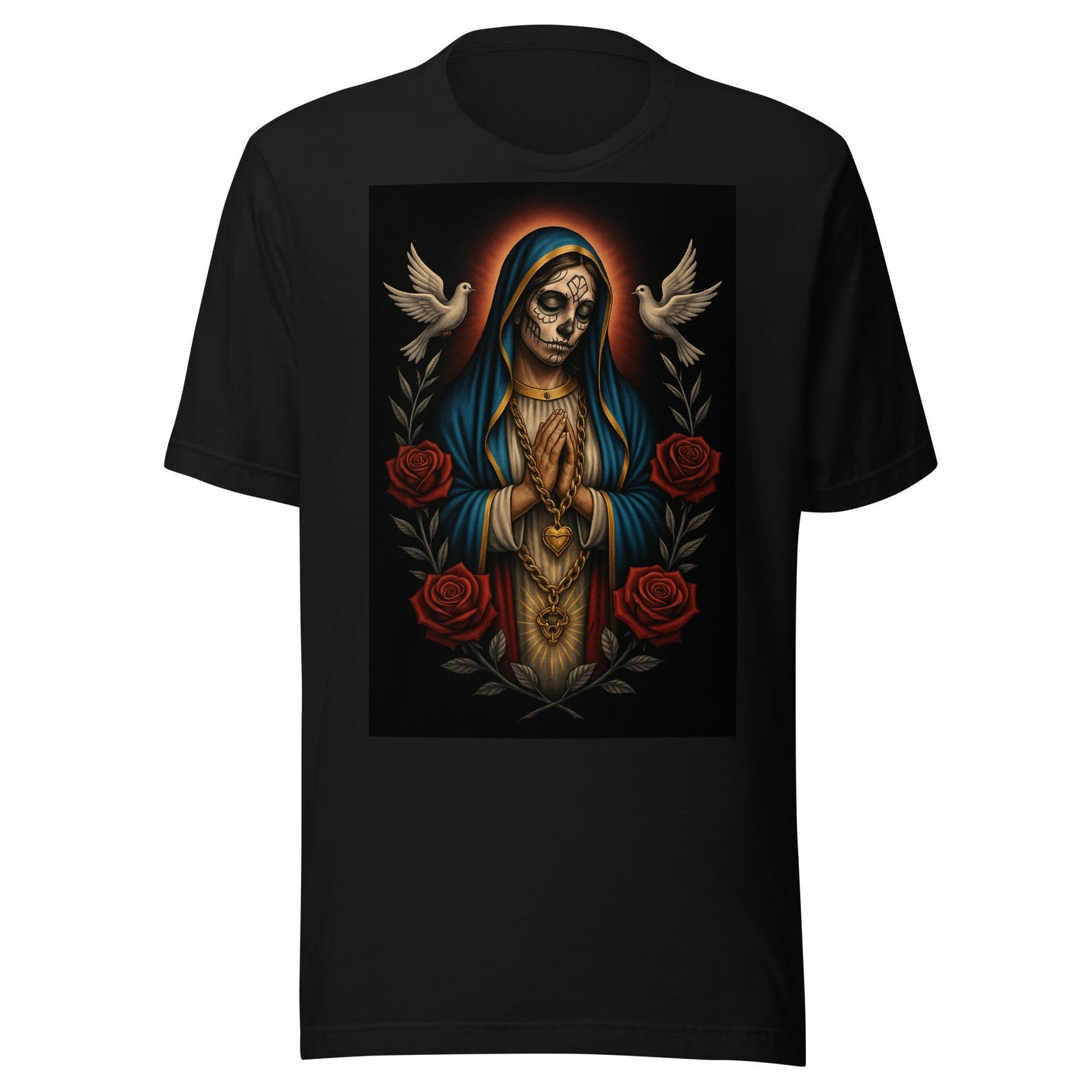 Santa Muerte Unisex t-shirt XL