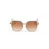 Framed Glasses Men'S Face Covering Metal Retro Sunglasses Women'S Big Face Plain Cat Eye Sunglasses