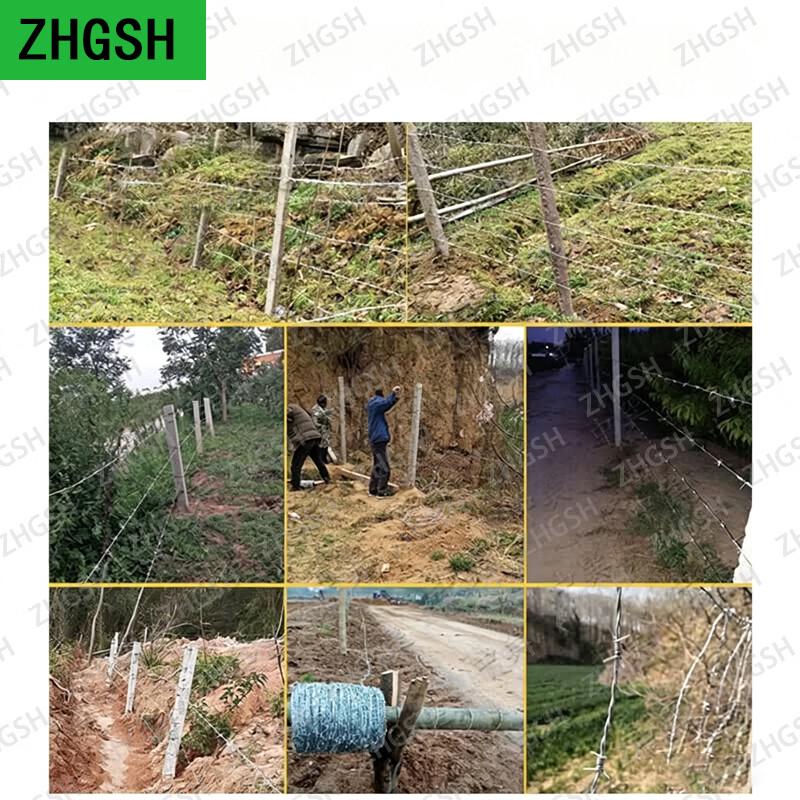 Hot-Dip Galvanized Barbed Wire