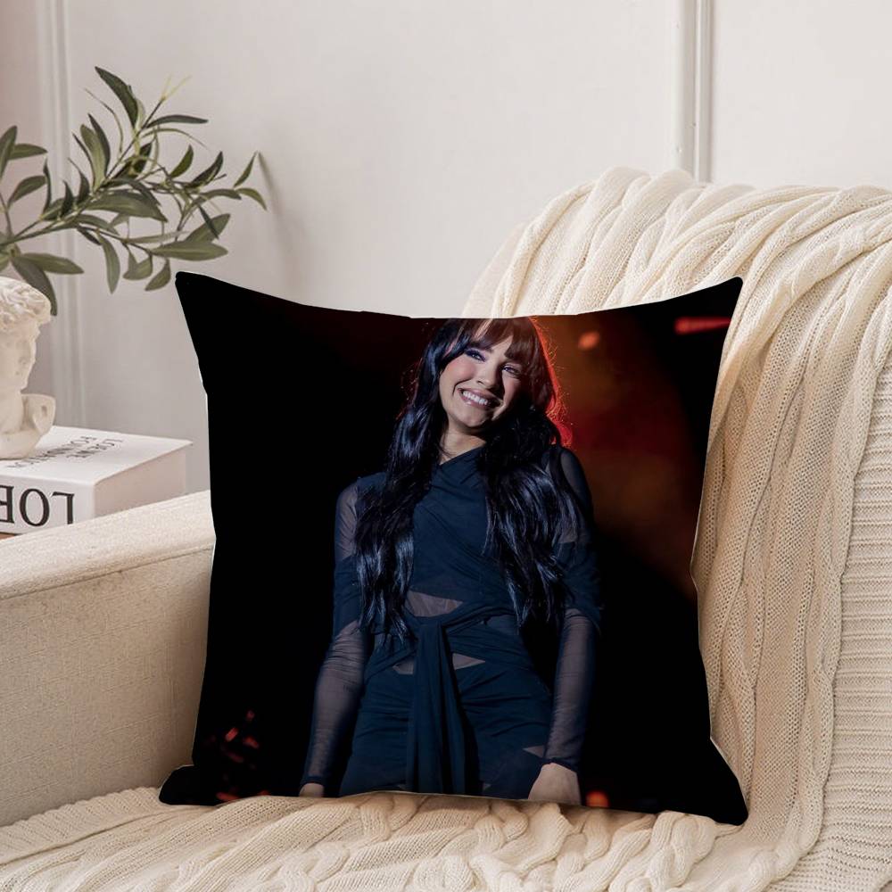 Singer A-Aitana Ocana Pillow Case Home Decor Throw For Sofa Bed Car Room Decor Gift Idea
