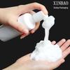 Silicone Brush Head Mousse Bottle - PET Plastic Foam Cleansing Bottle