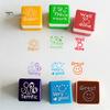 6Pcs Teachers Stamper Praise Reward Stamps Motivation Sticker School