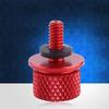 Knurled Finish Quick Release Seat Bolt Red Motorcycle Seat Knob Bolt  Vintage Retro Build