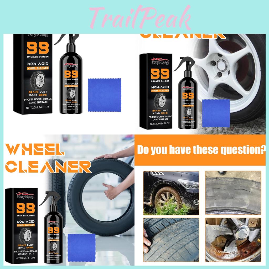 Rayhong Automotive Tire Cleaner For Rust Stain Removal And Tire Maintenance Solution