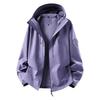 3-in-1 Fleece Lined Waterproof Windproof Jacket Outdoor Hiking Camping Skiing
