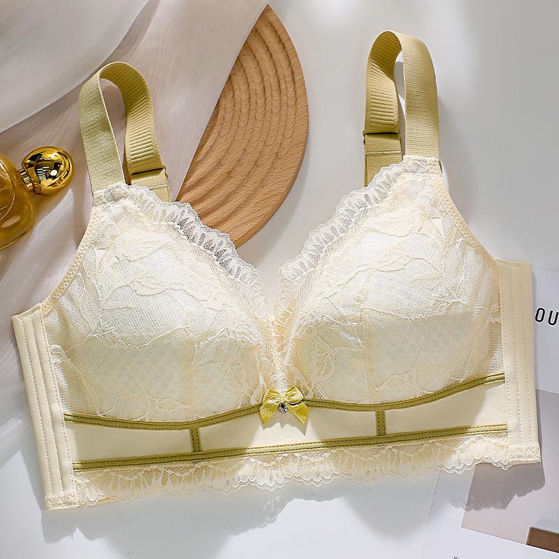 

Жіноча нижня білизна збирає та закриває вторинні груди, щоб запобігти провисанню великого розміру жирної сестри MM, що регулює кришку бюстгальтера 46/105D шампанського