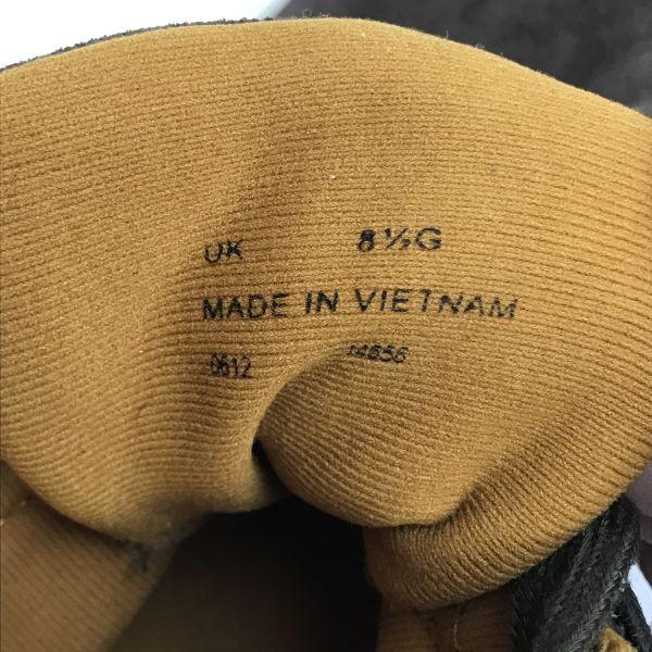 Clarks Harris Tweed short boots 8.5G 27 brown(USED)