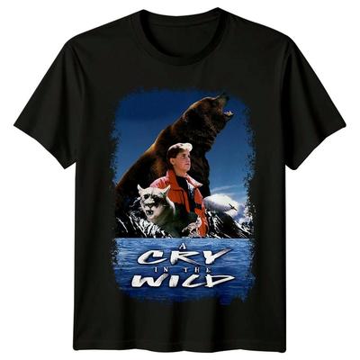 Ein Schrei in der Wildnis (1990) Vom Filmposter inspiriertes T-Shirt Retro 90er Jahre Tee Unisex