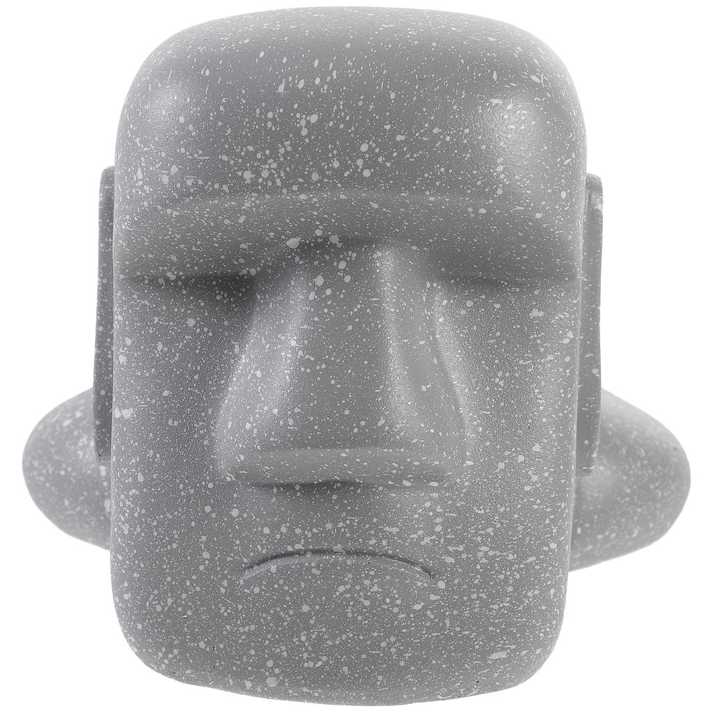Retro Moai Tissue Box Holder Creative Napkin Dispenser For Home Office Bedroom Living Room Decorative Storage Case