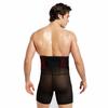 Erkekler Karın Kontrol Şort Vücut Şekillendirici Sıkıştırma Yüksek Bel Eğitmen Göbek Karın Kontrol Zayıflama Shapewear Boxer İç Giyim Fajas