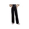 Anta Loose Comfortable Casual Knitted Sports Pants Women Bottoms Basic-Black 962447304-2