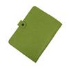 A5 A6 No Inner Pages Felt Shell Fabric Notebook Loose Leaf Notebook Inner Page Ring Binder Stationery Gift Student Supplies