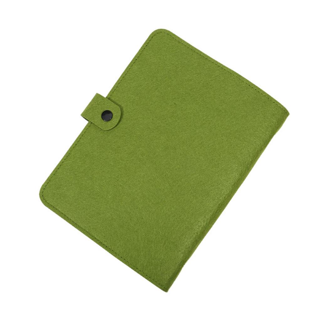 A5 A6 No Inner Pages Felt Shell Fabric Notebook Loose Leaf Notebook Inner Page Ring Binder Stationery Gift Student Supplies
