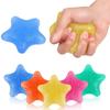 Rehabilitative Hand Grip Device Star Shape Hand Trainer SEBS Texture for Carpal Tunnel Syndrome and Post Injury Recovery