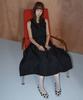 MAIS Jacquard Sleeveless Dress / Black