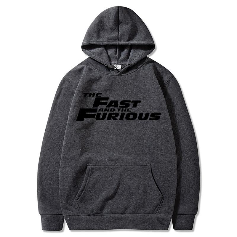 Furious Hoodies Men Fashion Letter Graphic Printed Sweatshirts Women Causal Harajuku Streetwear Hooded Pullover