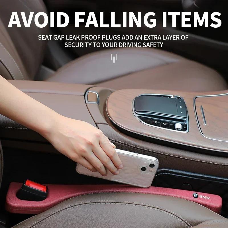 1/2PCS Car Seat Gap Plug Seam Filling Anti-Leakage Strip for BMW E46 E85 E60 F10 E39 F30 E36 F20 E87 E90 E70 X3 X5 Accessories