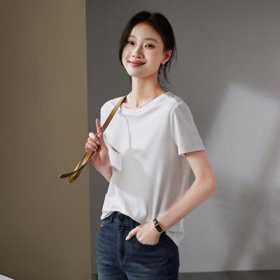 SOFSIL Damen Sommer 2026 Rundhals Kurzarm T-Shirt
