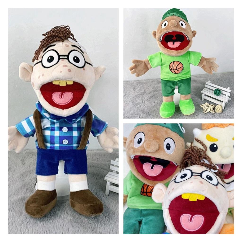 Jeff Plush Toy Puppet For Parent-child Interaction Joseph/bernard Schoolmate