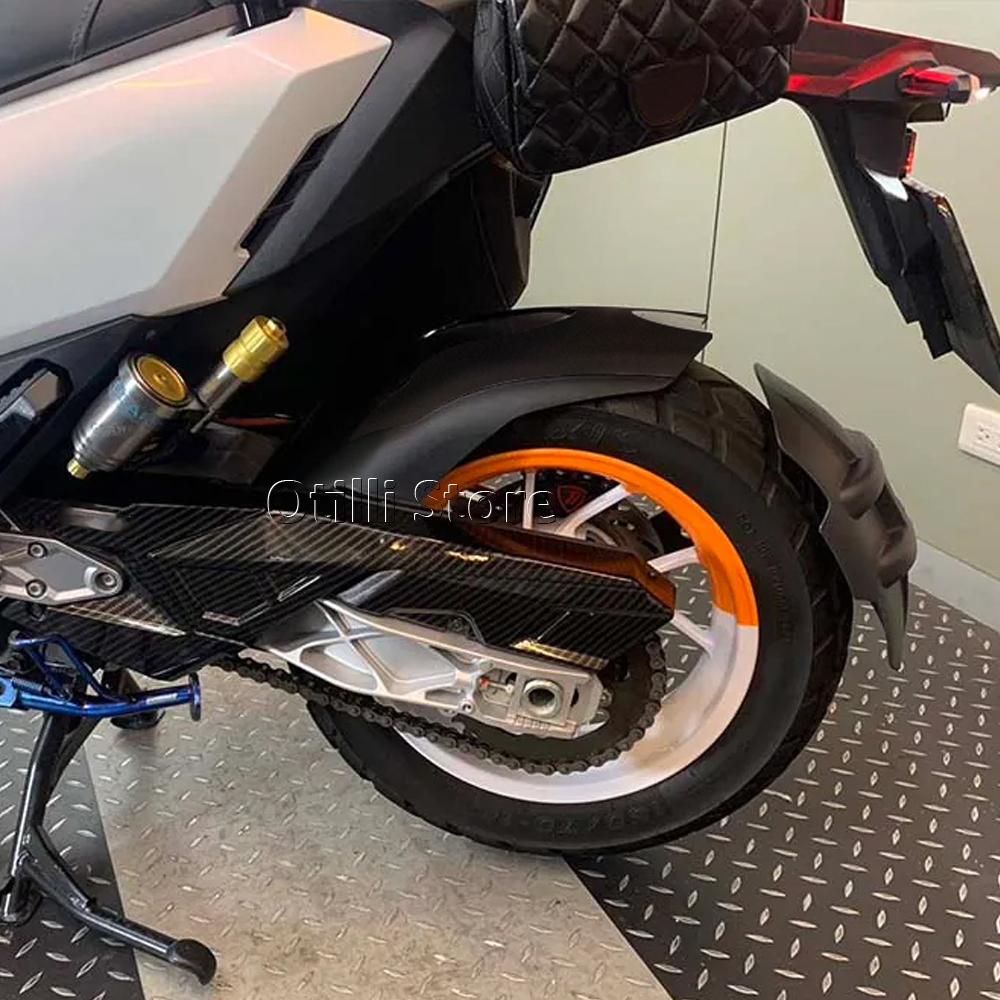 For SYM ADXTG 400 ADXTG400 2024 2025 Motorcycle Rear Wheel Extended Fender Splash Protector Rear Tire Extension Hugger Mudguard