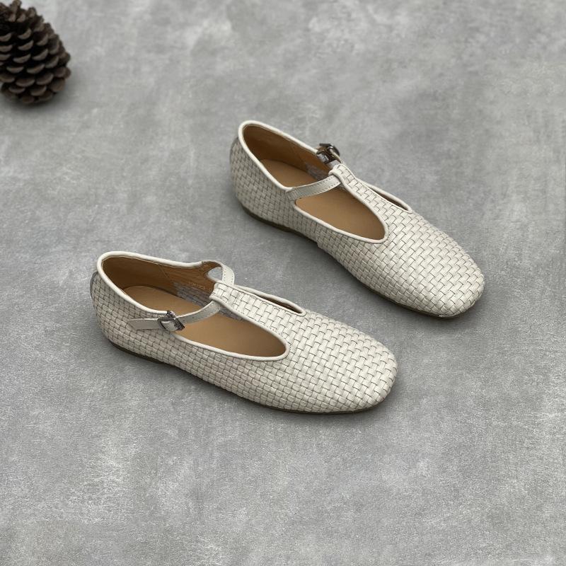 

Новые модные повседневные мягкие женские туфли-баотоу 40 бежевый