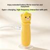 Electric Rotating Butterfly Cat Teaser Toy Suction Cup Base Automatic Interactive Self‑Play Toy for Indoor Cats Exercise