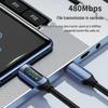 120W Super Fast Type-C Charging Cable with Digital Display for Apple 15/16 & Huawei Honor 6A