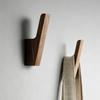 Natural Wooden Coat Hooks Clothes Robe Handbag Hanger Hook for Hanging Scarf Towel Rack Home Decor Wall Mounted Hook Organizer
