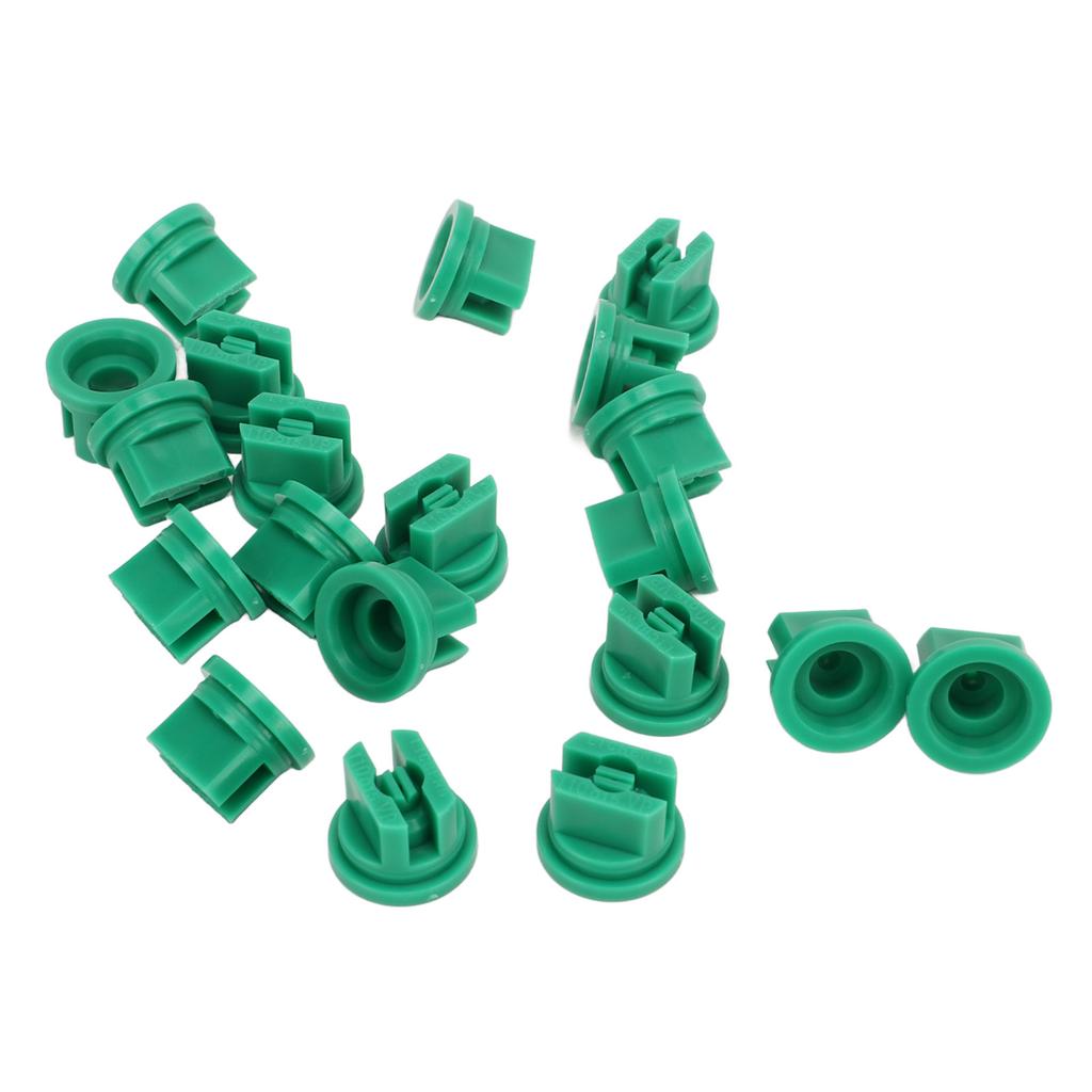 20pcs Flat Fan Spray Tip High Pressure Plastic Agricultural Sprayer Nozzle for Plant Protection
