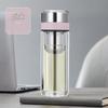 Op maat gemaakte Dubbelwandige Glazen Thee Thermosfles met Logo & Waterafscheidingsfunctie