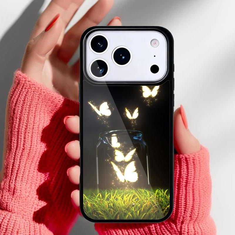 Beautiful Butterfly Nature Wildlife Soft Phone Case for iPhone 17 16 15 14 13 Pro Max Back Cover for 12 11 Pro Coque