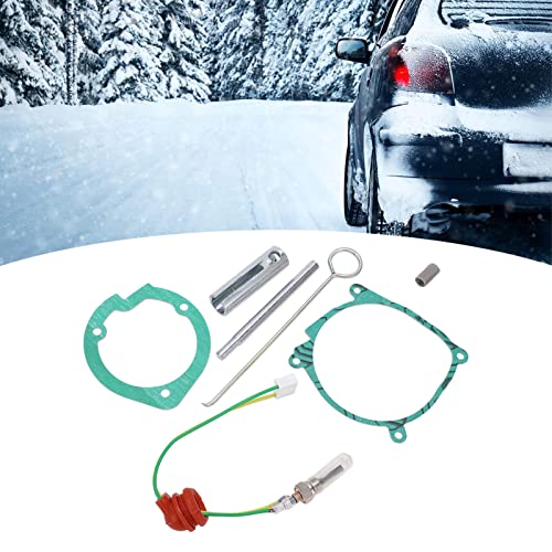 12V 2KW Air Parking Heater Glow Plug Repair Kit with Ceramic Glow Plug Wrench and Gasket for Webasto (Part Number 252069100102)