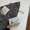 Premium bag women's new fashion trendy chain small square bag simple shoulder bag niche design messenger bag