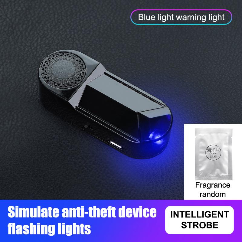 

Автомобільна сонячна енергія Попереджувальна лампа безпеки Стробоскоп Світлодіодна автомобільна підроблена лампа безпеки Миготливий манекен сигналізації для автомобіля мотоциклів