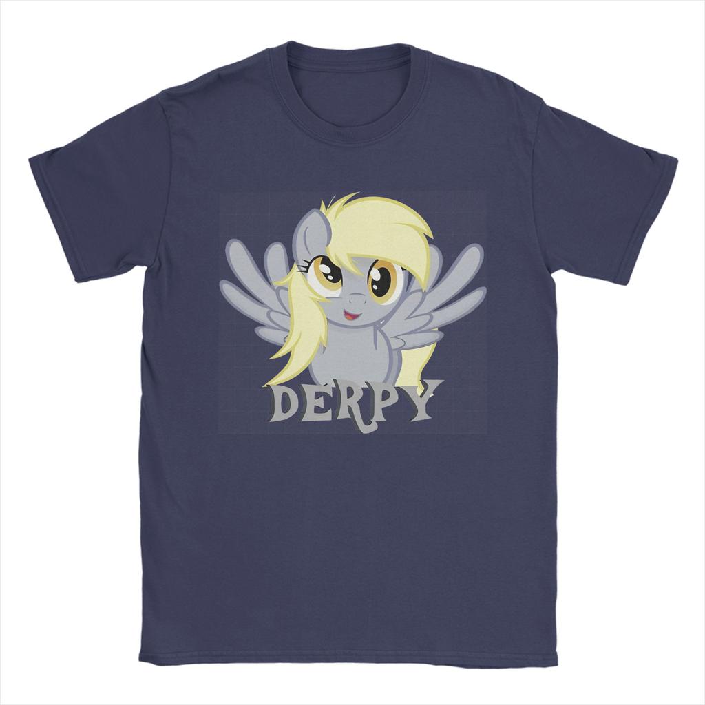 Unisex Muffins Derpy Hooves T Shirts Derpy Pure Cotton Clothing Novelty Short Sleeve O Neck Tees New Arrival TShirts