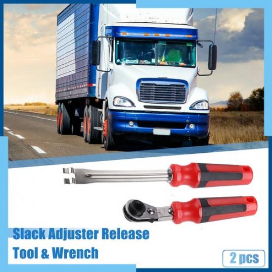Universal Pack (1) Air Brake System Slack Adjuster Release Tool Wrench Set