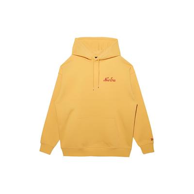 New Era Sweat à capuche imprimé FW22 Sweats à capuche unisexes Jaune 13353724