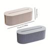 1pc Upgraded Extra Large PP Material Cable Management Box, Large Wire Organizer Cover for TV, Computer, Router, USB Hub, Under-Desk Power Outlet