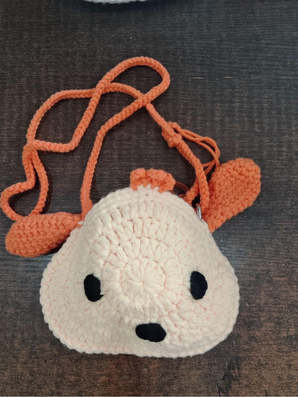 

Delightful Cartoon Crossbody Bag For Boys And Girls Soft And Breathable Fabric помаранчевий