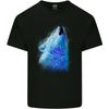 Wolf Watercolour Kids T-shirt Childrens