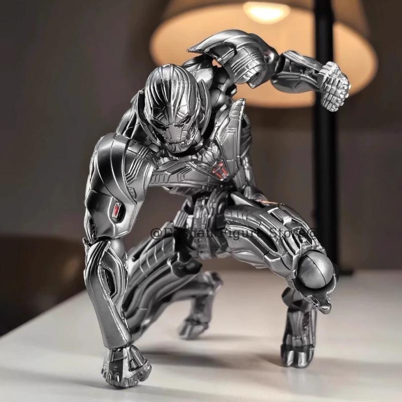 Revoltech Ultron Action Figure Kaiyodo Amazing Yamaguchi No.002 Avengers Model Toys Collection Movable KO Anime Figurine Doll