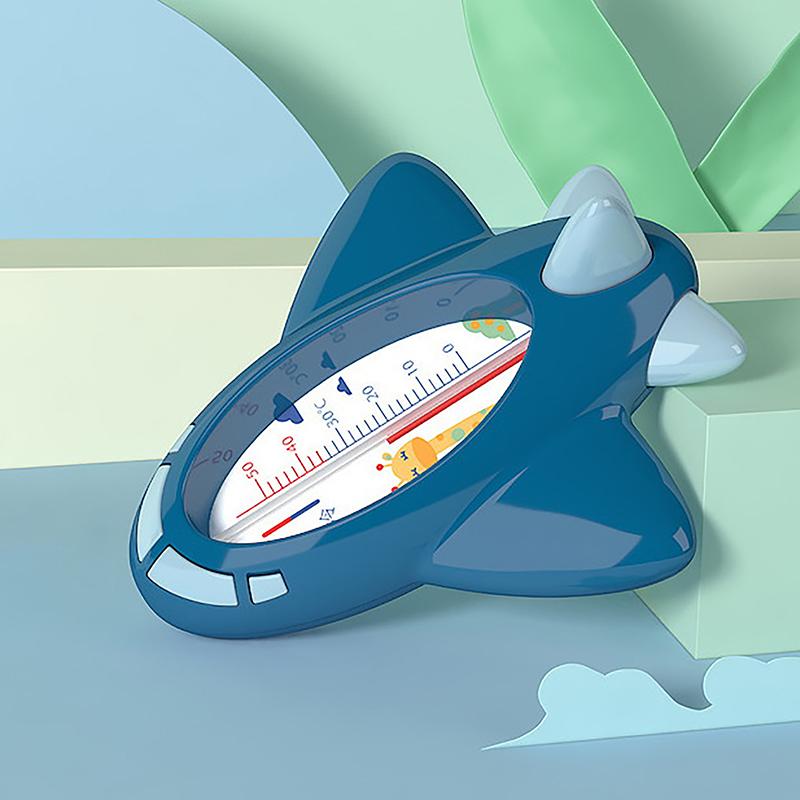 1Pc Bath Baby Care Accessories Cartoon Baby Bath Thermometer For Newborn Aircraft Water Temperature Meter Toys